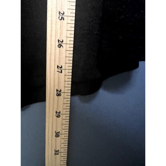 Ava and Viv Black Tank Top Women's Size 3x Lagenlook Pocket Layering Staple - Picture 5 of 6